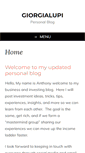 Mobile Screenshot of giorgialupi.net